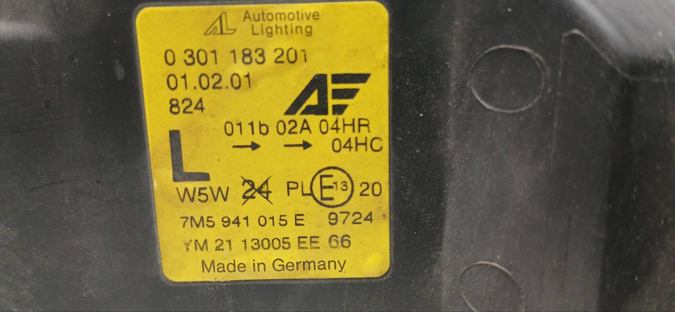 Foto 2 de Faro Izquierdo Ford Galaxy (vy) (2000–2007)