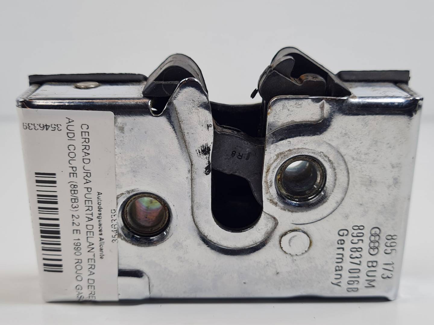 Serrure de porte avant droite - 895837016B - AUDI - COUPE (8B/B3)