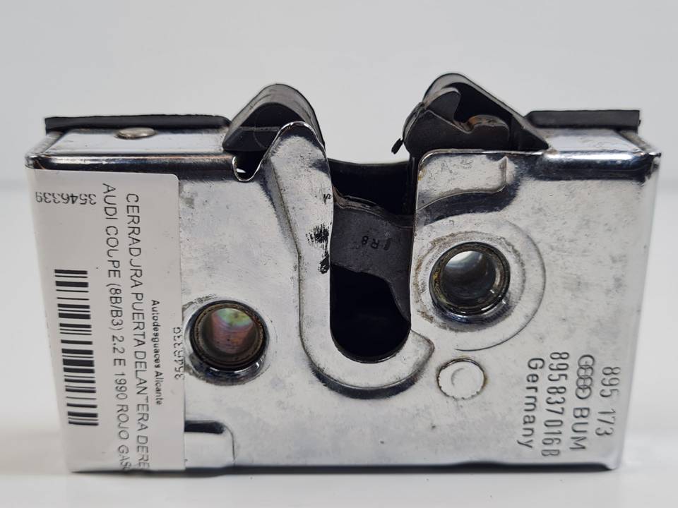 CERRADURA PUERTA DELANTERA DERECHA 895837016B AUDI COUPE (8B/B3) Autodesguaces Alicante