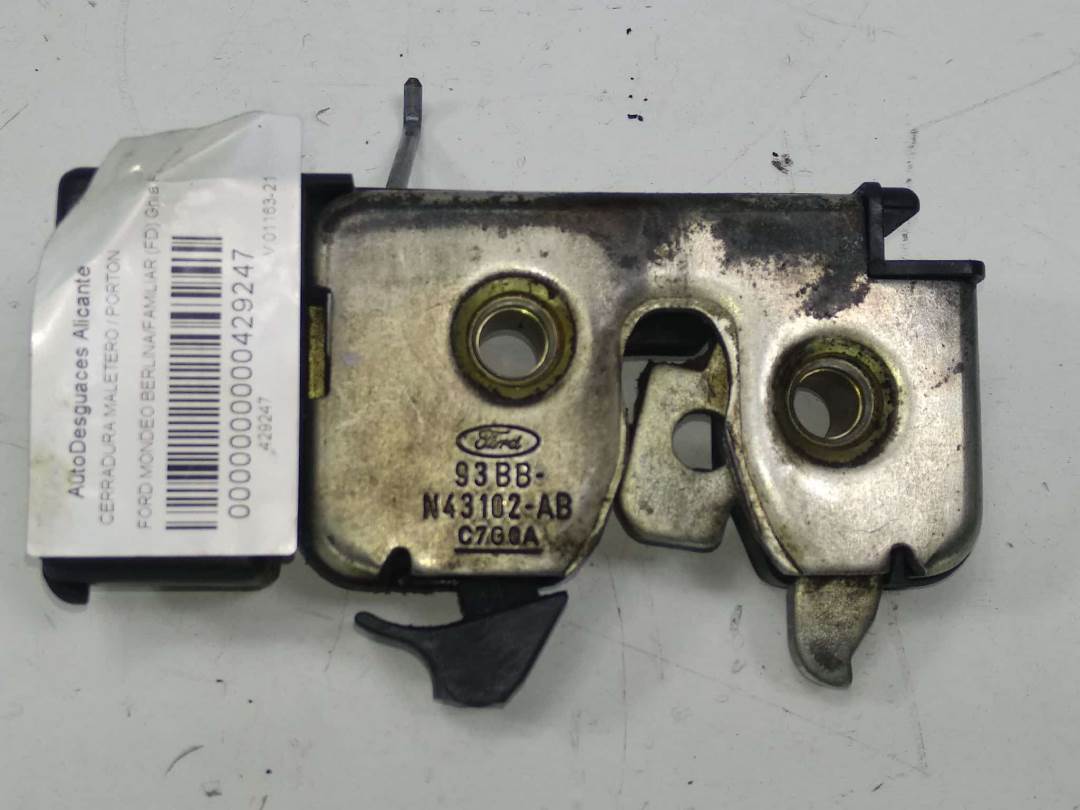 Kofferraum-/Heckklappenschloss - 93BBN43102AB - FORD - MONDEO BERLINA/FAMILIAR (FD)