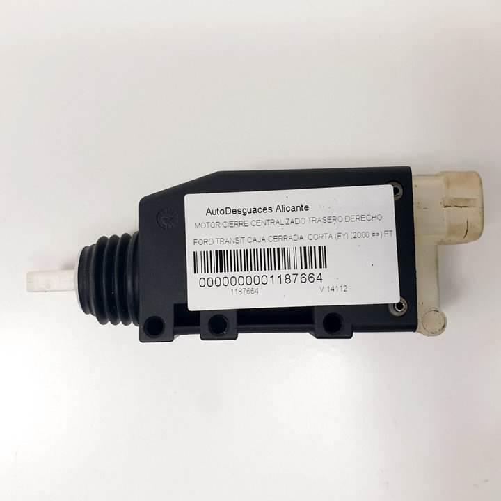 MOTOR CIERRE CENTRALIZADO TRASERO DERECHO - YC1514B287AA - FORD - TRANSIT CAJA CERRADA, CORTA (FY) (2000 =>)