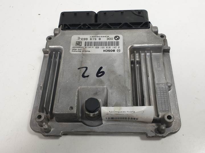 CENTRALITA MOTOR UCE 0281018991 MINI ROADSTER (R59) Autodesguaces Alicante