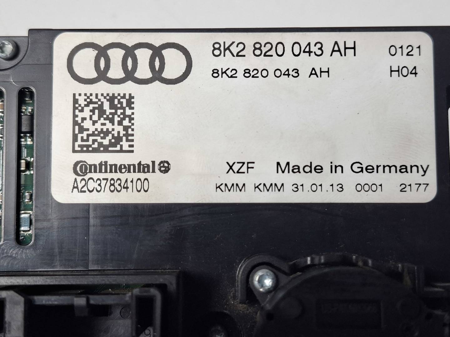 Foto 4 de Mando Climatizador Audi A5 Cabriolet (8f7)