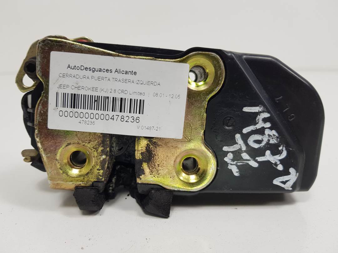 Serrure de porte arrière gauche - JEEP - CHEROKEE (KJ)