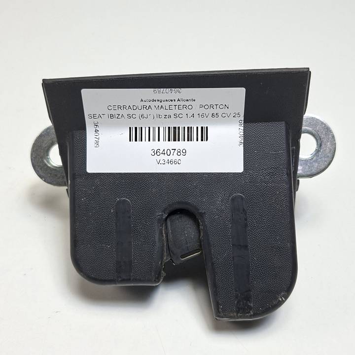 CERRADURA MALETERO / PORTON 6J3827505D SEAT IBIZA SC (6J1) Autodesguaces Alicante