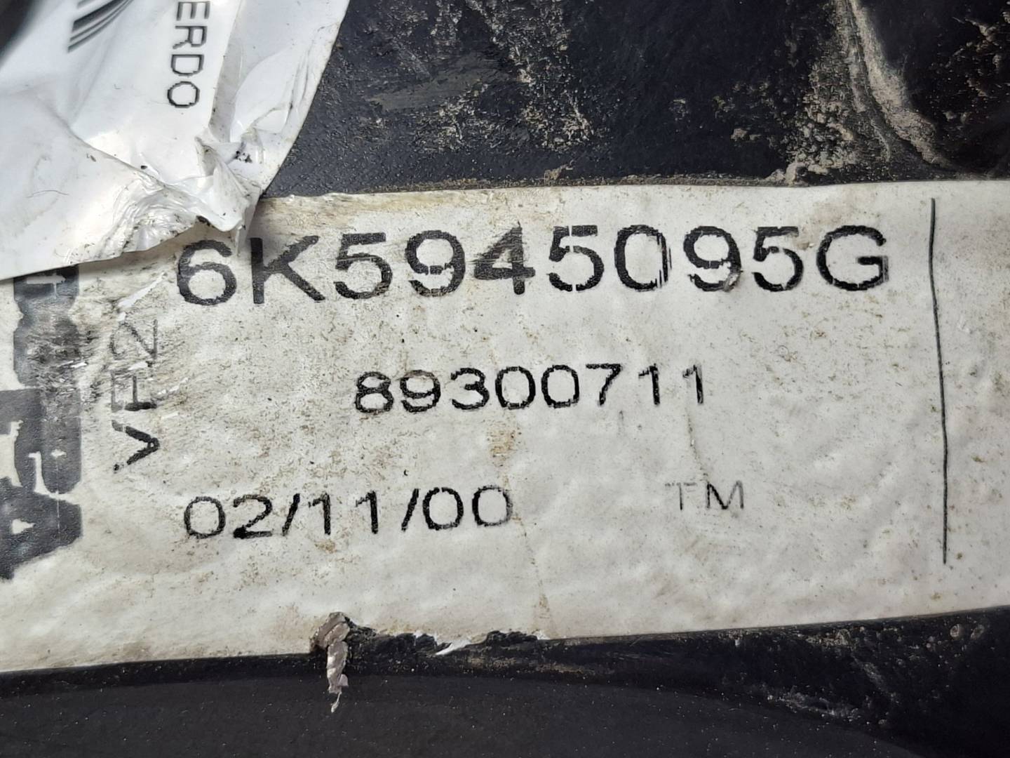 Foto 5 de Piloto Trasero Izquierdo Seat Cordoba Vario (6k5) (1997–1999)