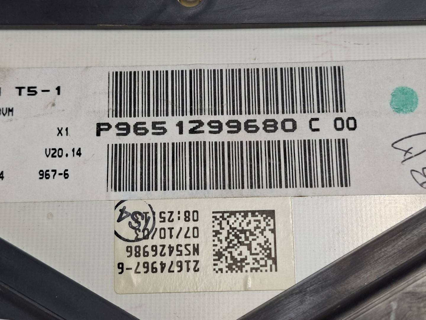 Foto 4 de Cuadro Instrumentos Peugeot 307 (s1) (2001–2005)