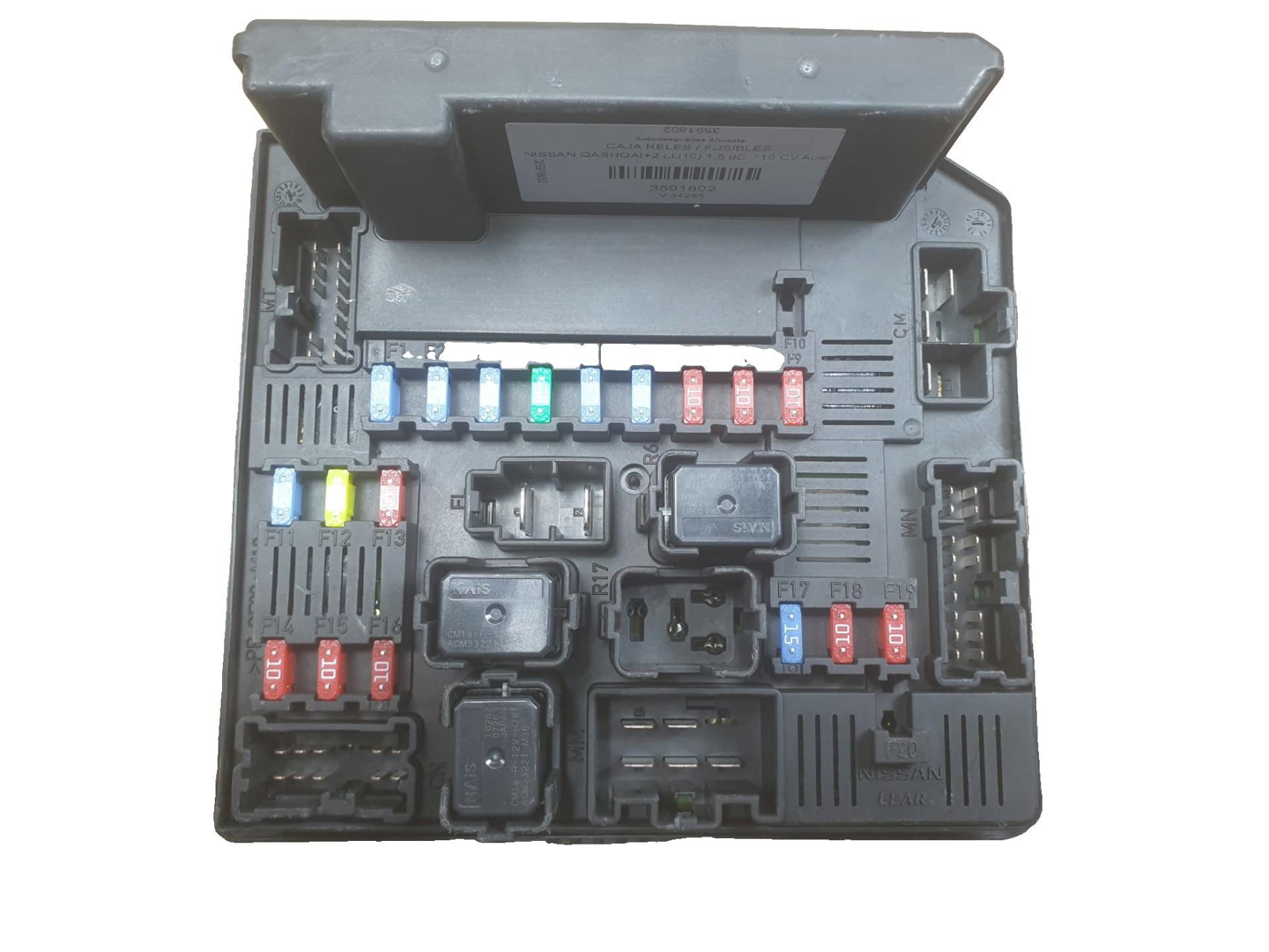 Boîte à fusibles / relais - 284B7JD02A - NISSAN - QASHQAI+2 (JJ10)
