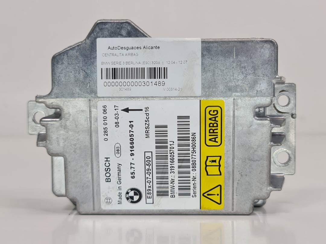 CENTRALITA AIRBAG - 3191660570J - BMW - SERIE 3 BERLINA (E90)
