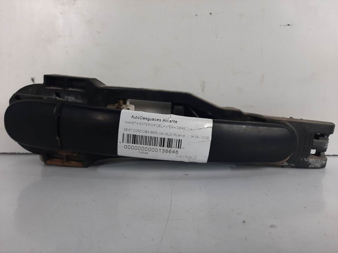 MANETA EXTERIOR DELANTERA DERECHA - SEAT - CORDOBA BERLINA (6L2)
