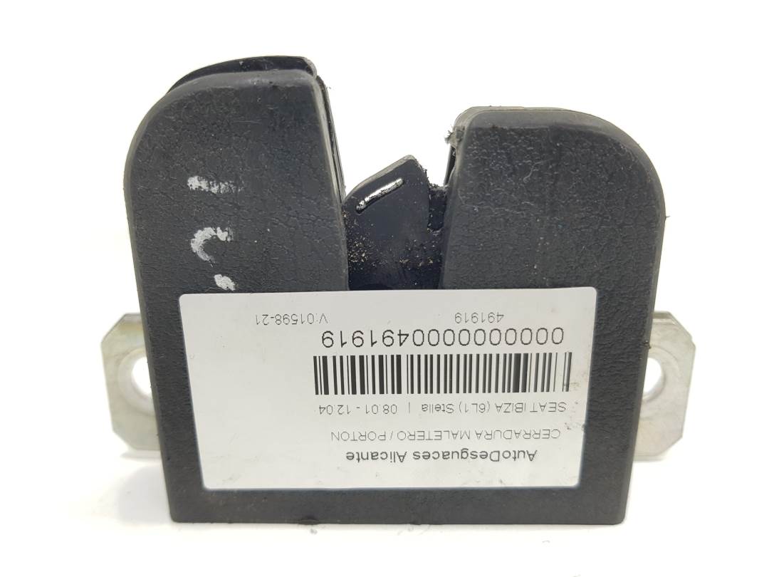 CERRADURA MALETERO / PORTON - 6L6827505A - SEAT - IBIZA (6L1)