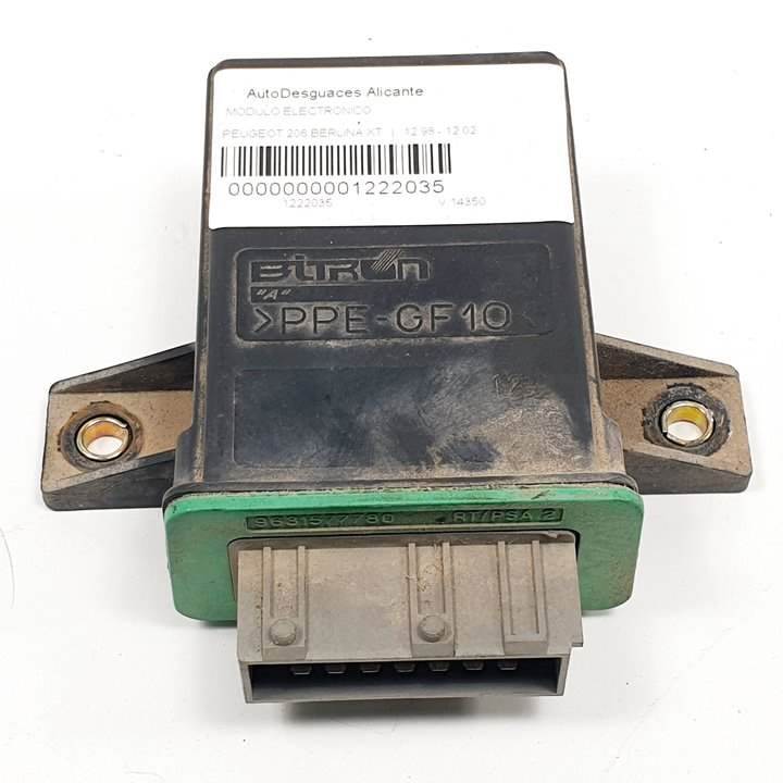 MODULO ELECTRONICO - 9631577780 - PEUGEOT - 206 BERLINA