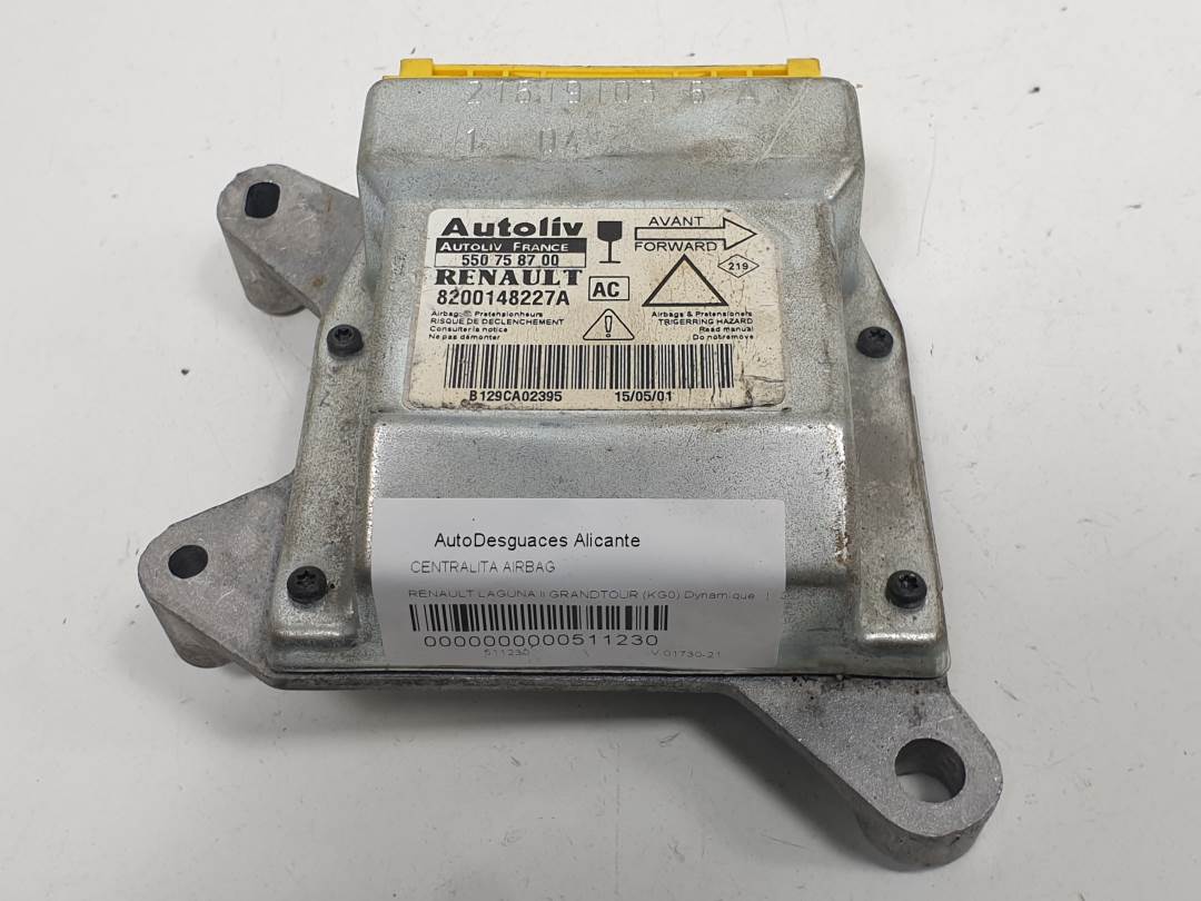 CENTRALITA AIRBAG - 550758700 - RENAULT - LAGUNA II GRANDTOUR (KG0)