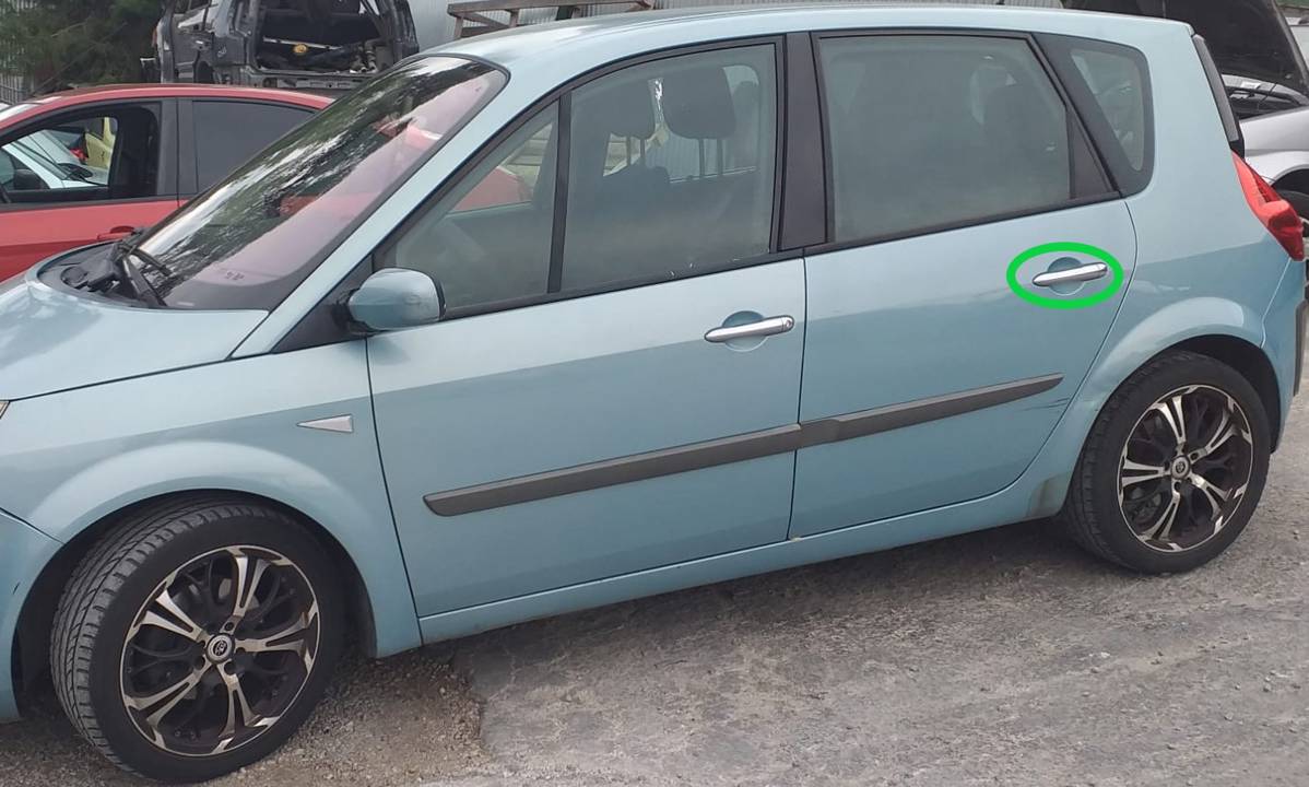 MANETA EXTERIOR TRASERA IZQUIERDA