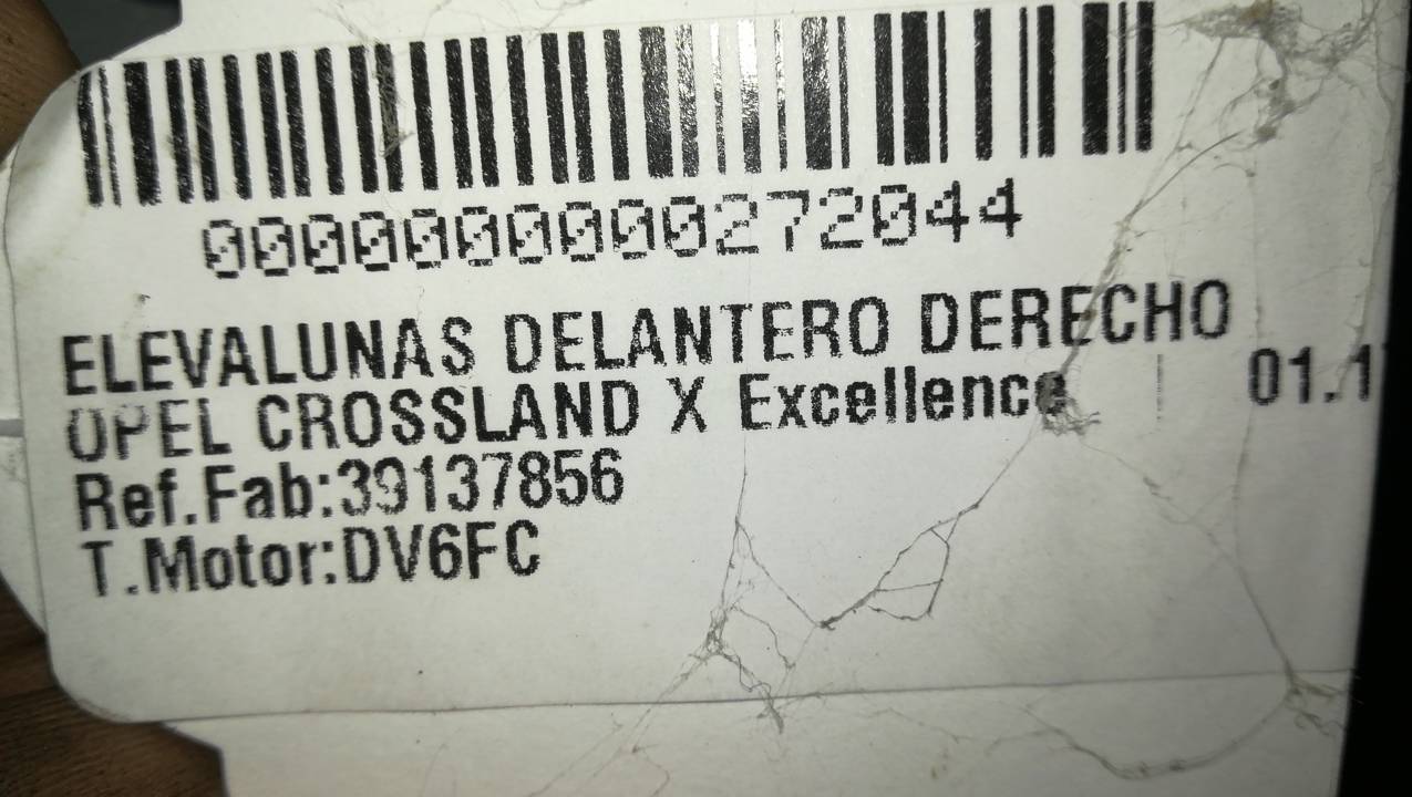 ELEVALUNAS DELANTERO DERECHO