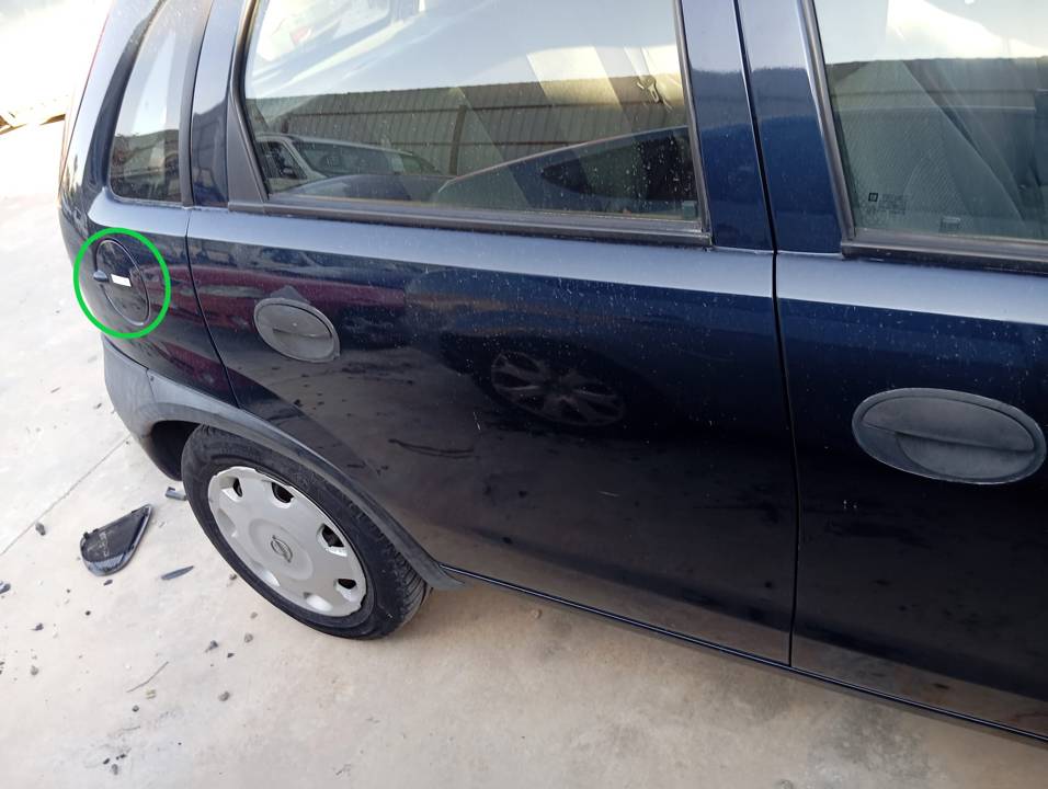 TAPA EXTERIOR COMBUSTIBLE