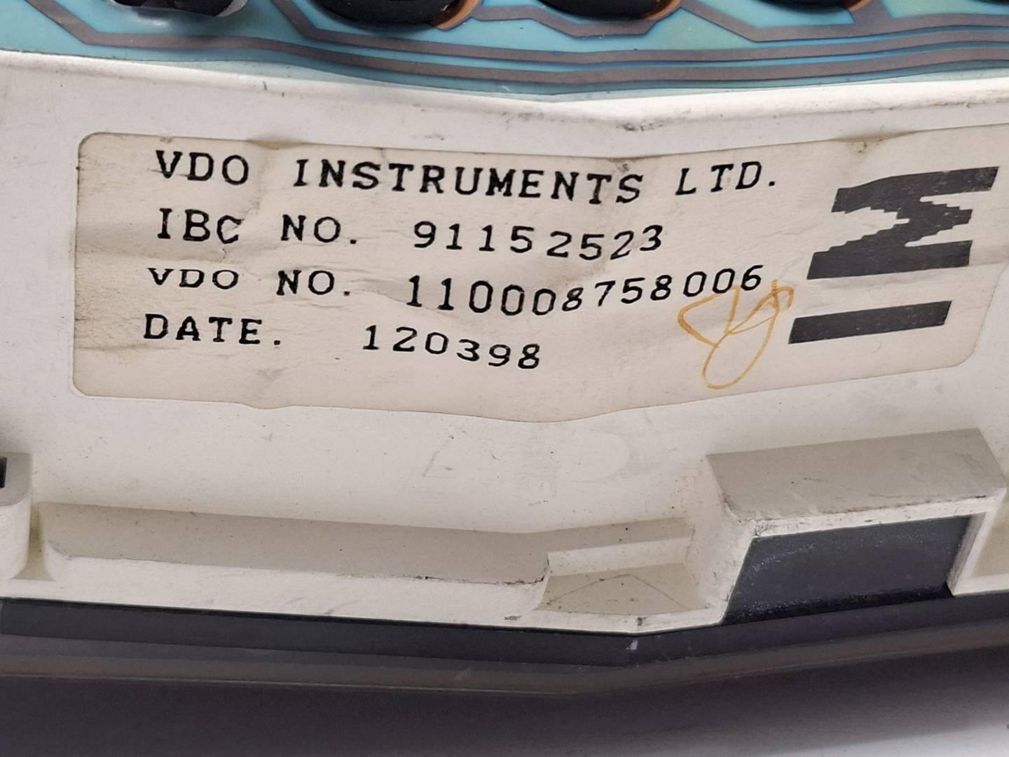 Foto 6 de Cuadro Instrumentos Opel Frontera B (1998–2004)