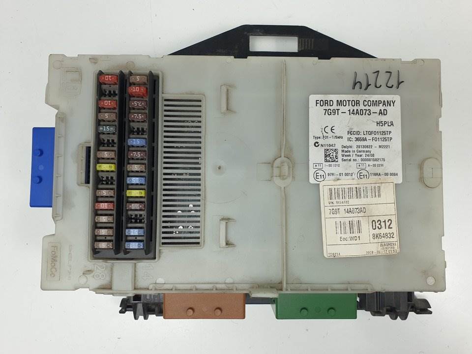 CAJA RELES / FUSIBLES - 7G9T14A073AD - FORD - S-MAX (CA1)