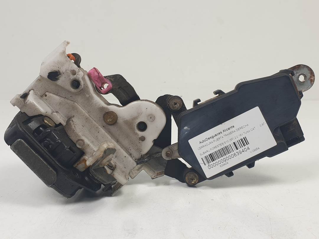 CERRADURA PUERTA TRASERA DERECHA - SUBARU - FORESTER S10 (SF)